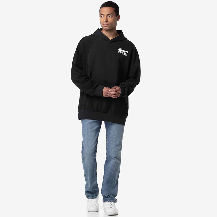 Hoodie Lurid Les Ardentes x Kappa Noir Homme