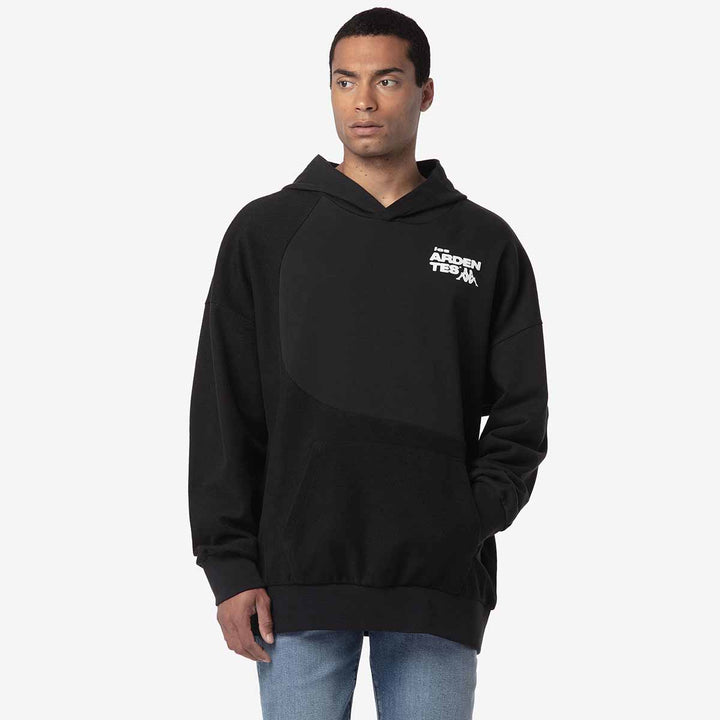 Hoodie Lurid Les Ardentes x Kappa Noir Homme