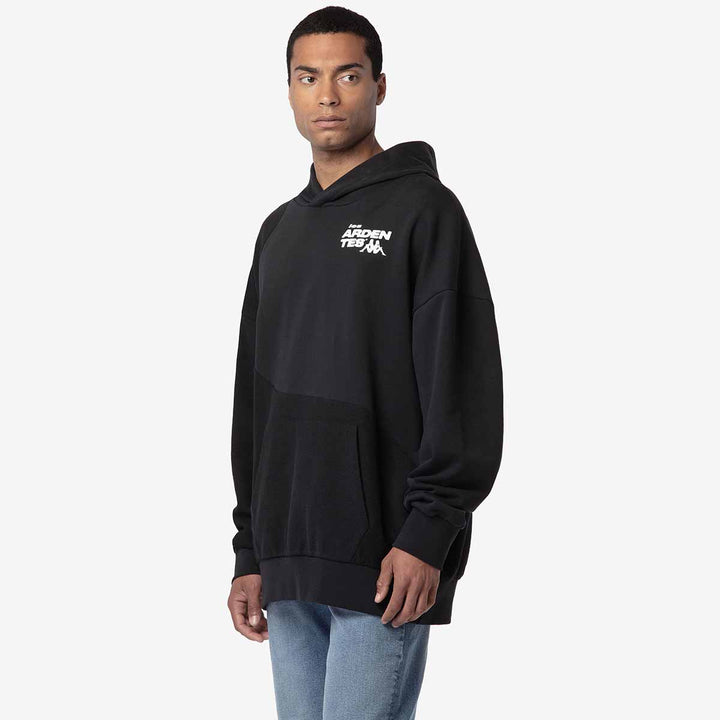 Hoodie Lurid Les Ardentes x Kappa Noir Homme