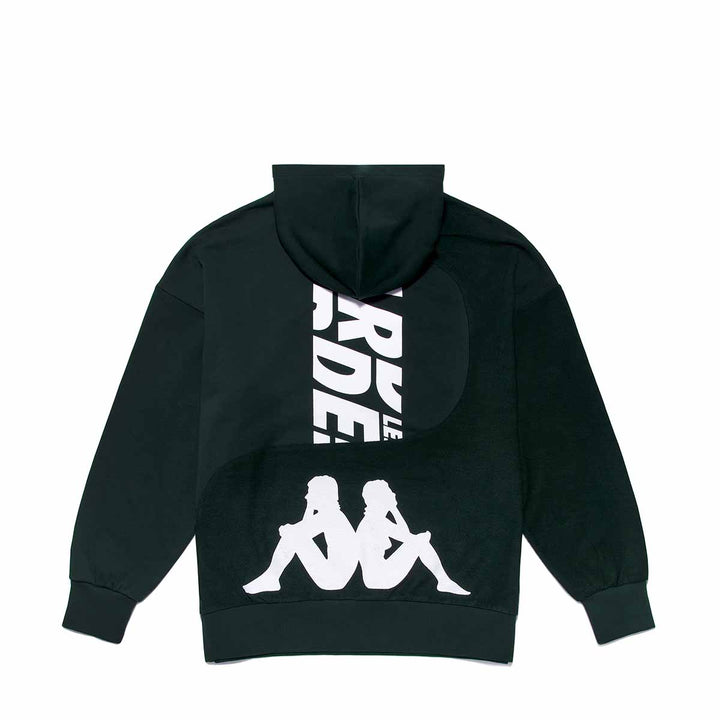 Hoodie Lurid Les Ardentes x Kappa Vert Homme