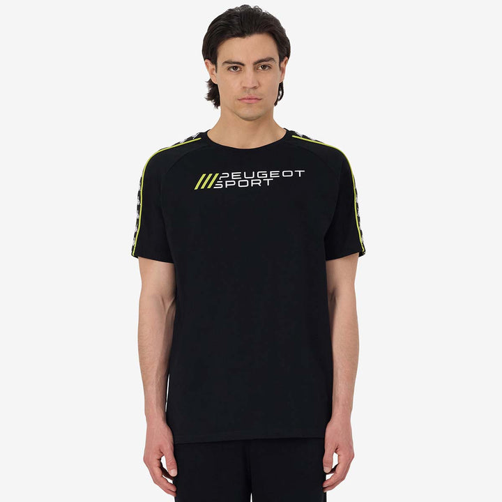 T-Shirt 222 Banda Ran Peugeot Sport 2025 Noir Homme 4