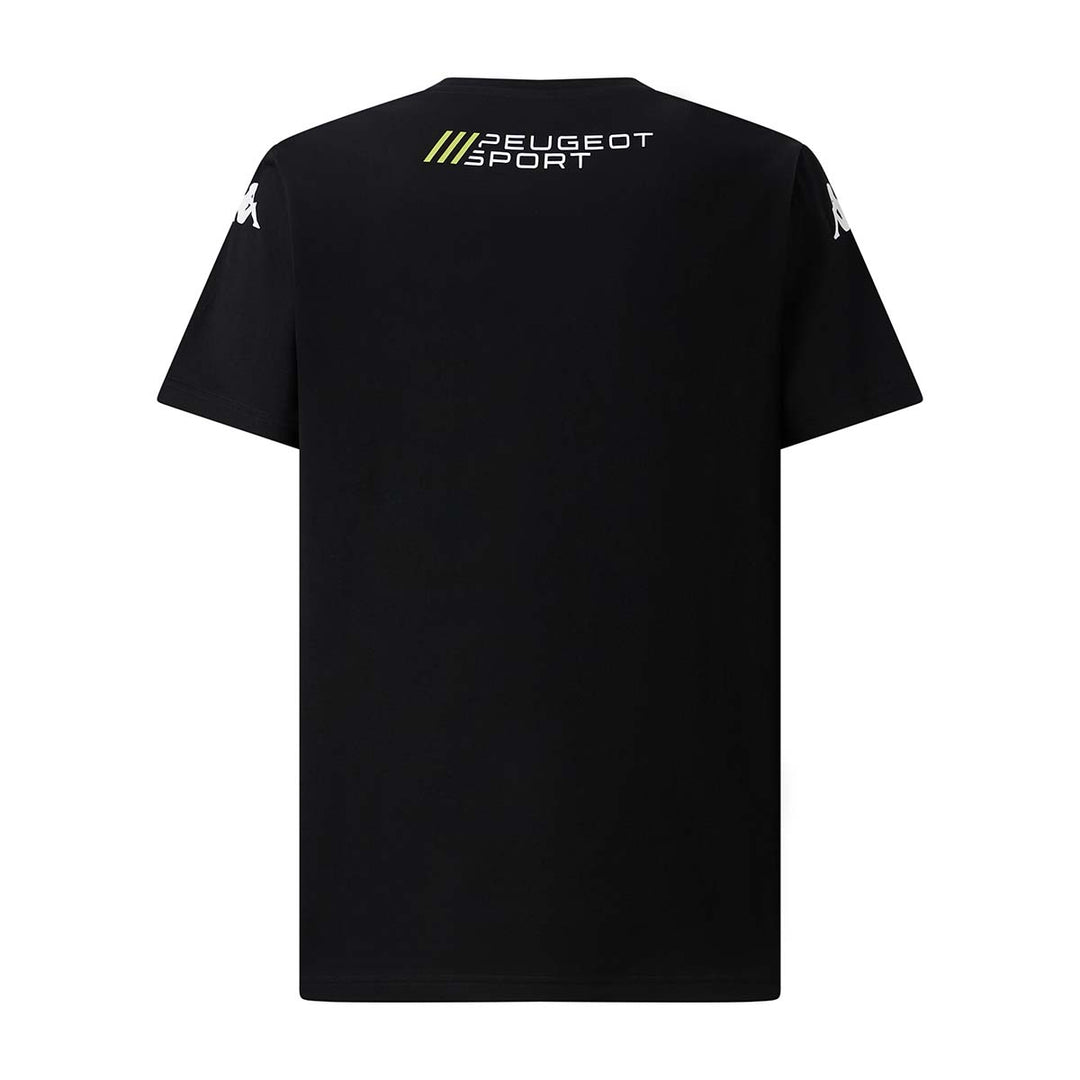 T-Shirt Allery Peugeot Sport 2025 Noir Homme main
