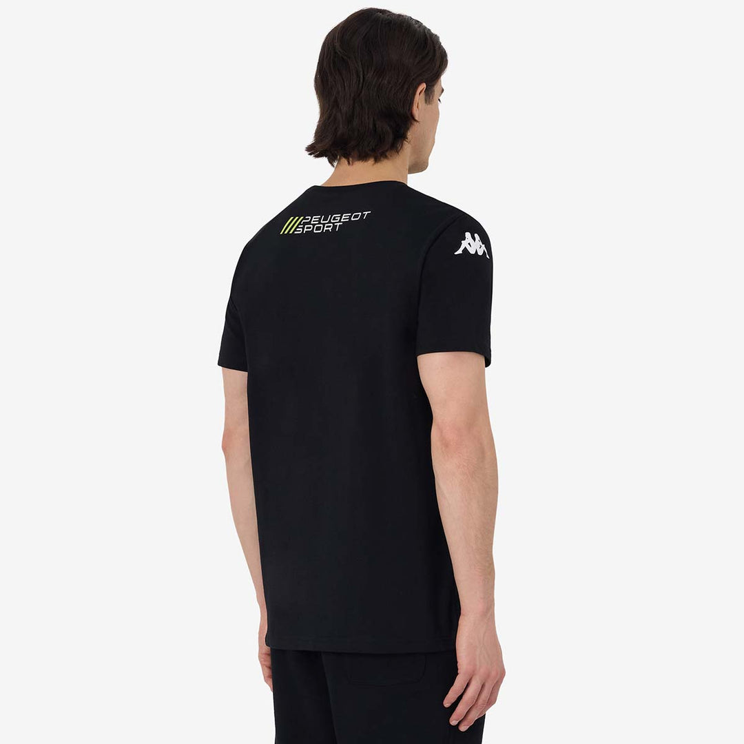 T-Shirt Allery Peugeot Sport 2025 Noir Homme main