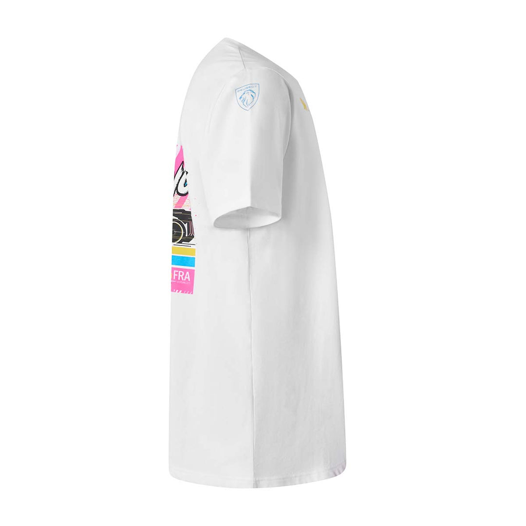 T-Shirt Allergraph Peugeot Sport 2025 Blanc Enfant