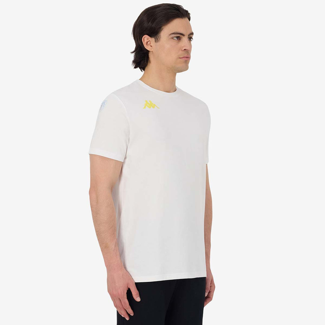 T-Shirt Allergraph Peugeot Sport 2025 Blanc Homme main