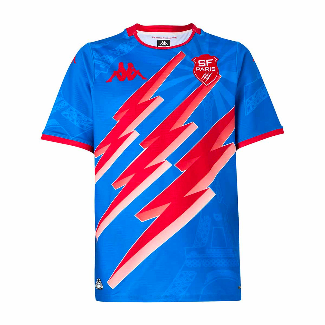 Maillot Kombat Pro Away Stade Francais Paris 25/26 Bleu Homme 00