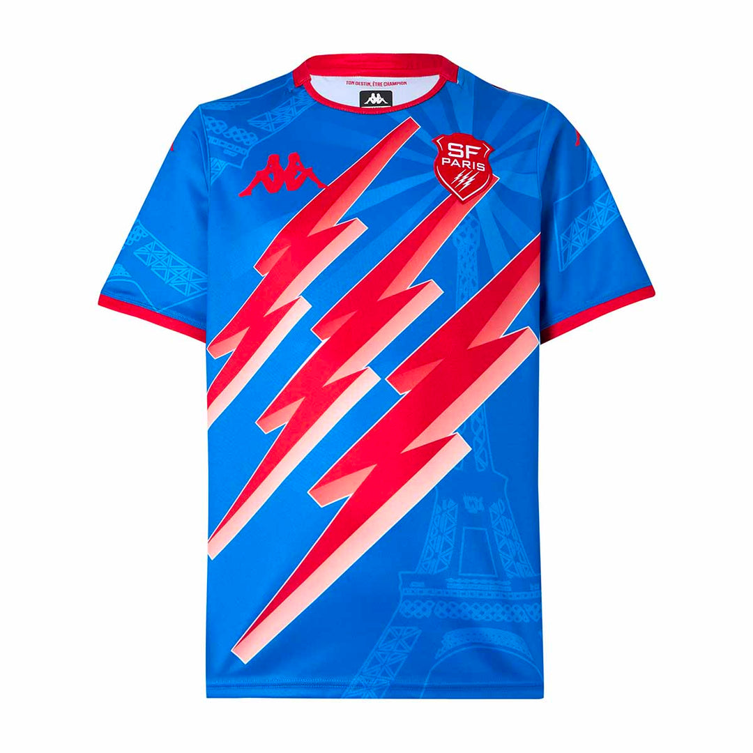 Maillot De Rugby De Match Poche GPS Stade Français Saison 2015/2016 Maillot De Rugby De Match Poche GPS Stade Français Saison 2015/2016