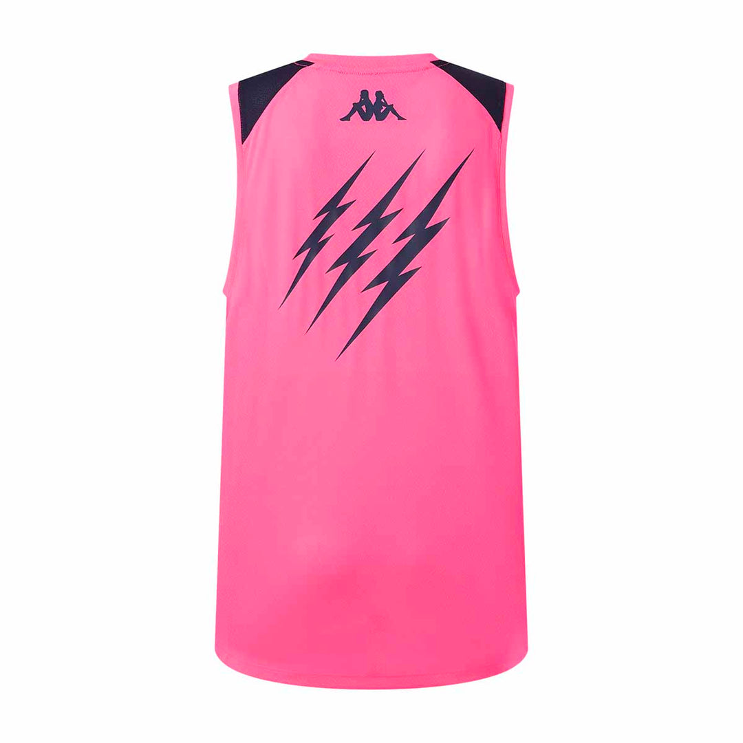 Débardeur Masco Pro Stade Francais Paris 25/26 Rose Homme main