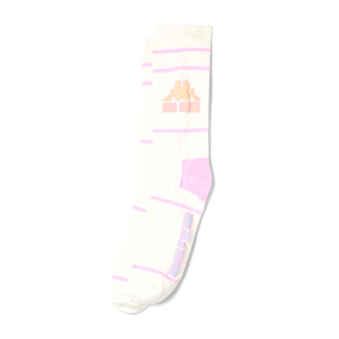 Chaussettes Dandu Cruel Pancake Blanc main