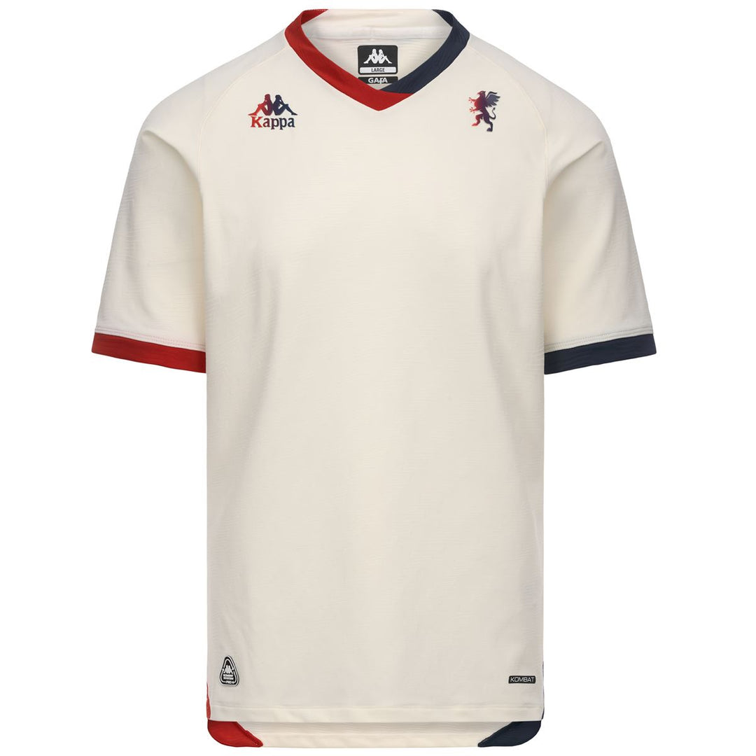 Maillot Kombat Away Genoa CFC 26/27 Beige Homme 00