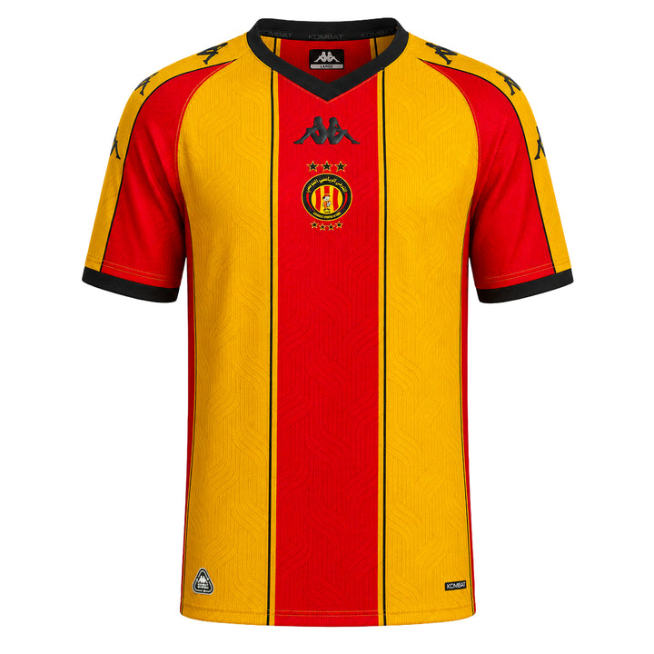 Maillot Kombat Pro Home Espérance Tunis 26/27 Rouge Homme 2