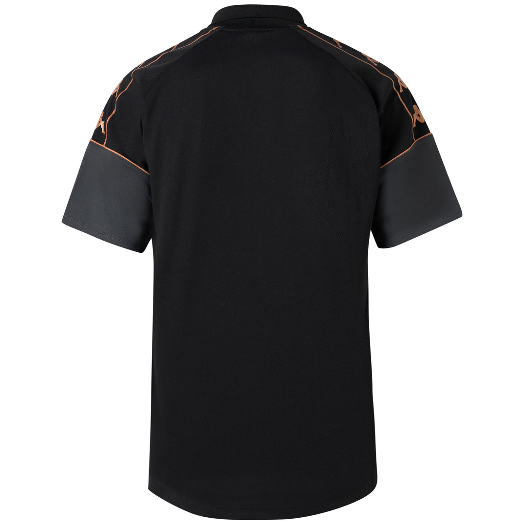 Polo Miolo Noir Homme main