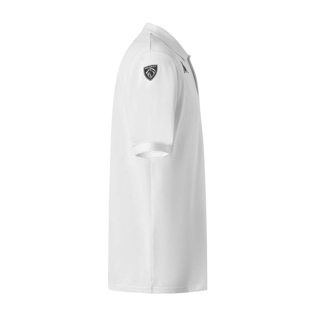 Polo Barli Peugeot Sport 2025 Blanc Homme