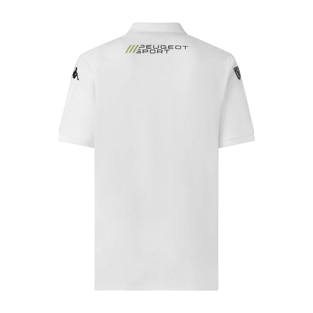 Polo Barli Peugeot Sport 2025 Blanc Homme