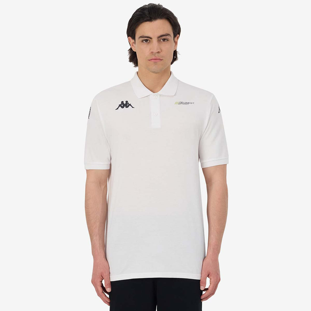 Polo Barli Peugeot Sport 2025 Blanc Homme