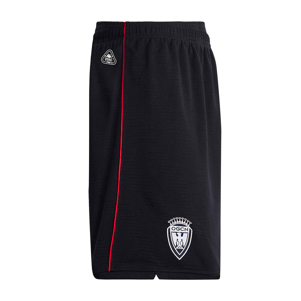 Short Kombat Ryder Pro Fourth OGC Nice 25/26 Noir Homme 02