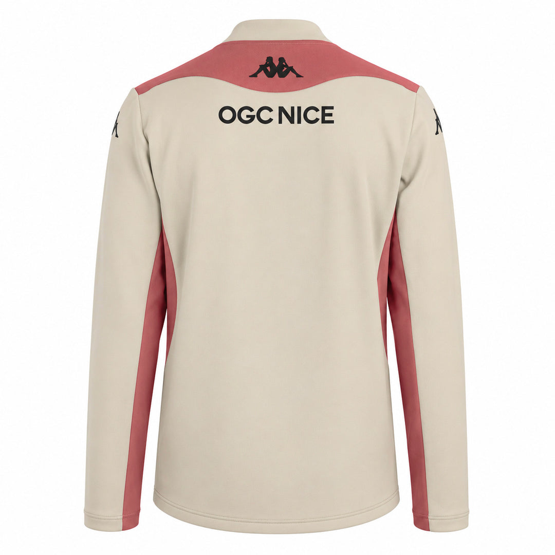 Veste Muzira Pro 2 OGC Nice 26/27 Beige Homme main