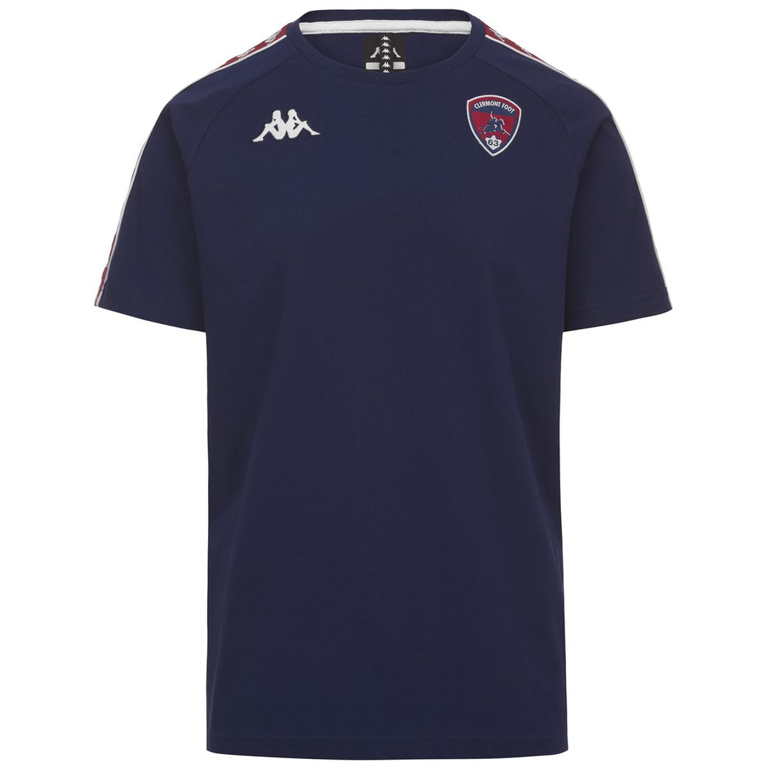 T-Shirt 222 Banda Coena Clermont Foot 63 26/27 Bleu Enfant 00