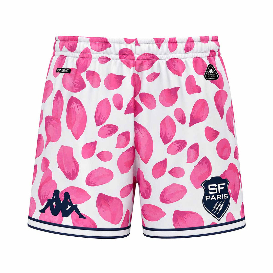 Short Kombat Ryder Stade Français Paris 26/27 Blanc Homme main