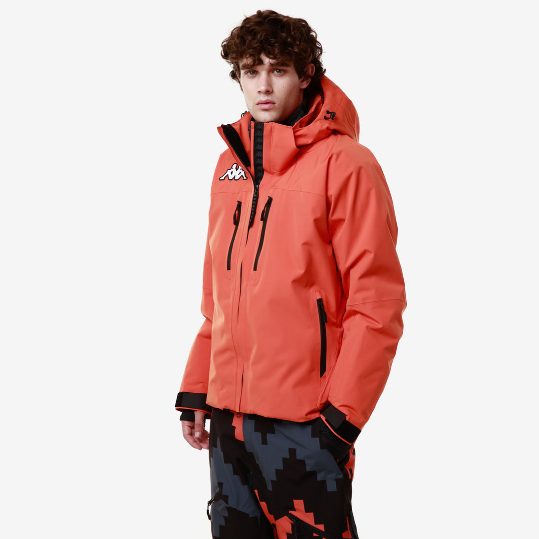 Manteau 6Cento 611P Orange Homme