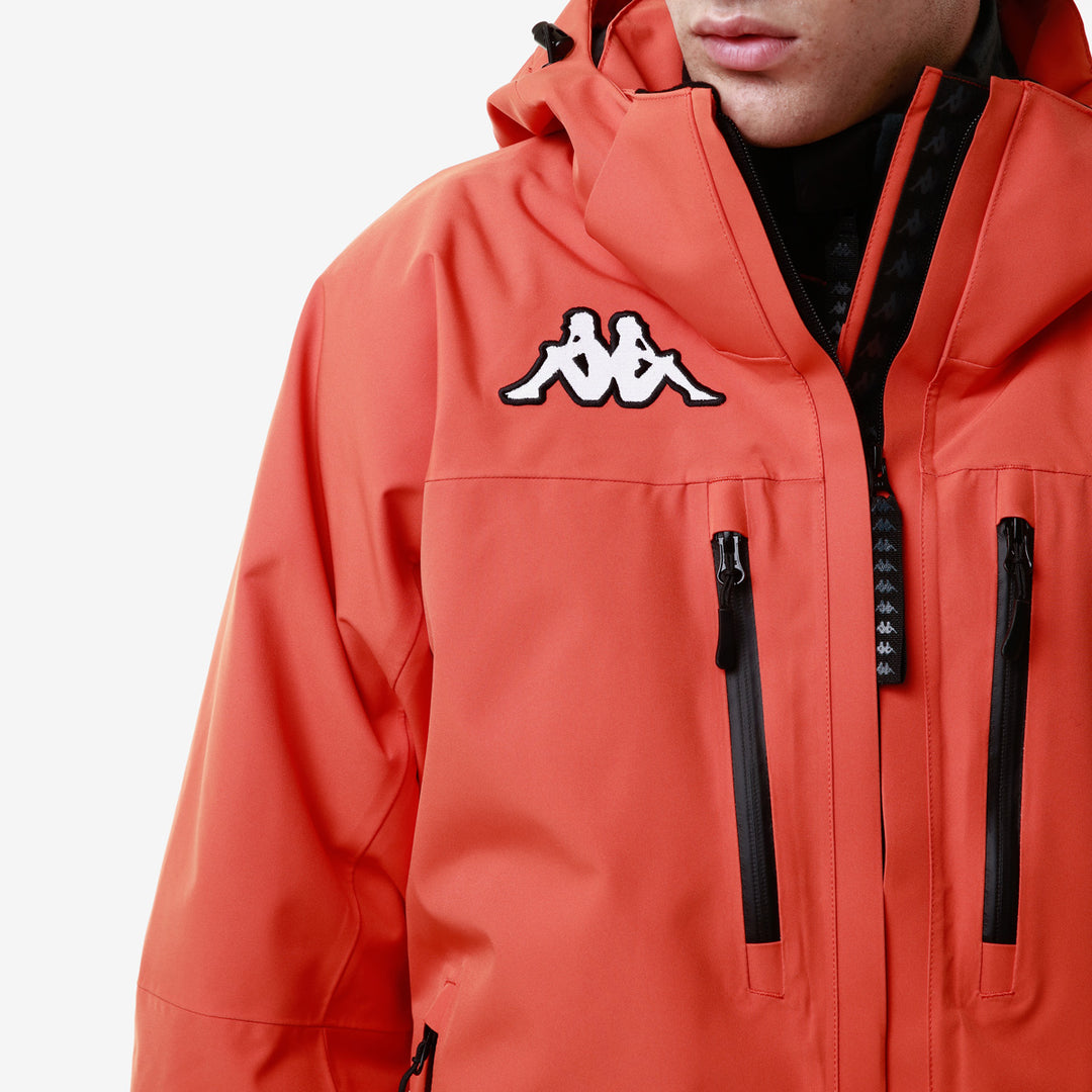 Manteau 6Cento 611P Orange Homme