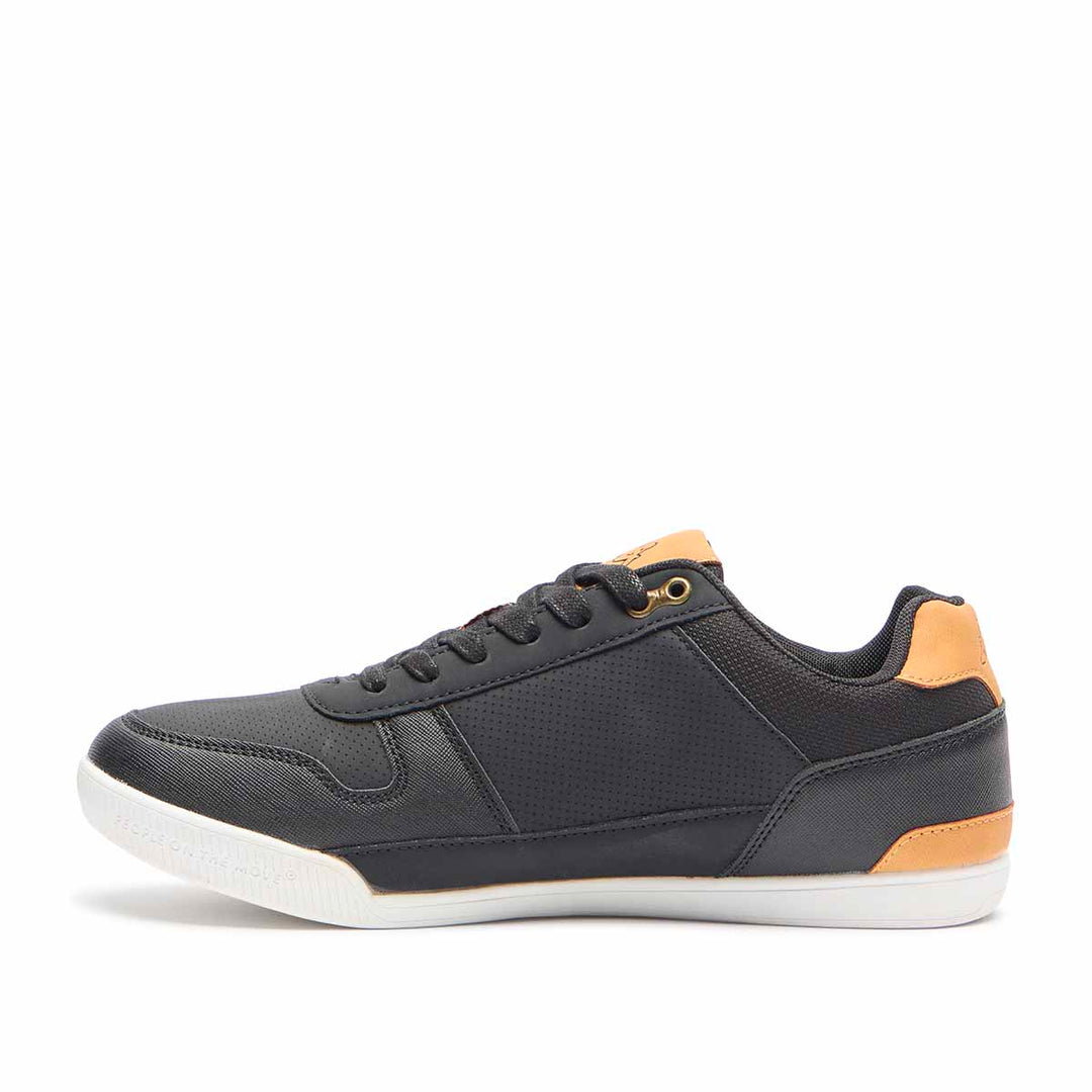 Baskets Lenom Noir Homme main