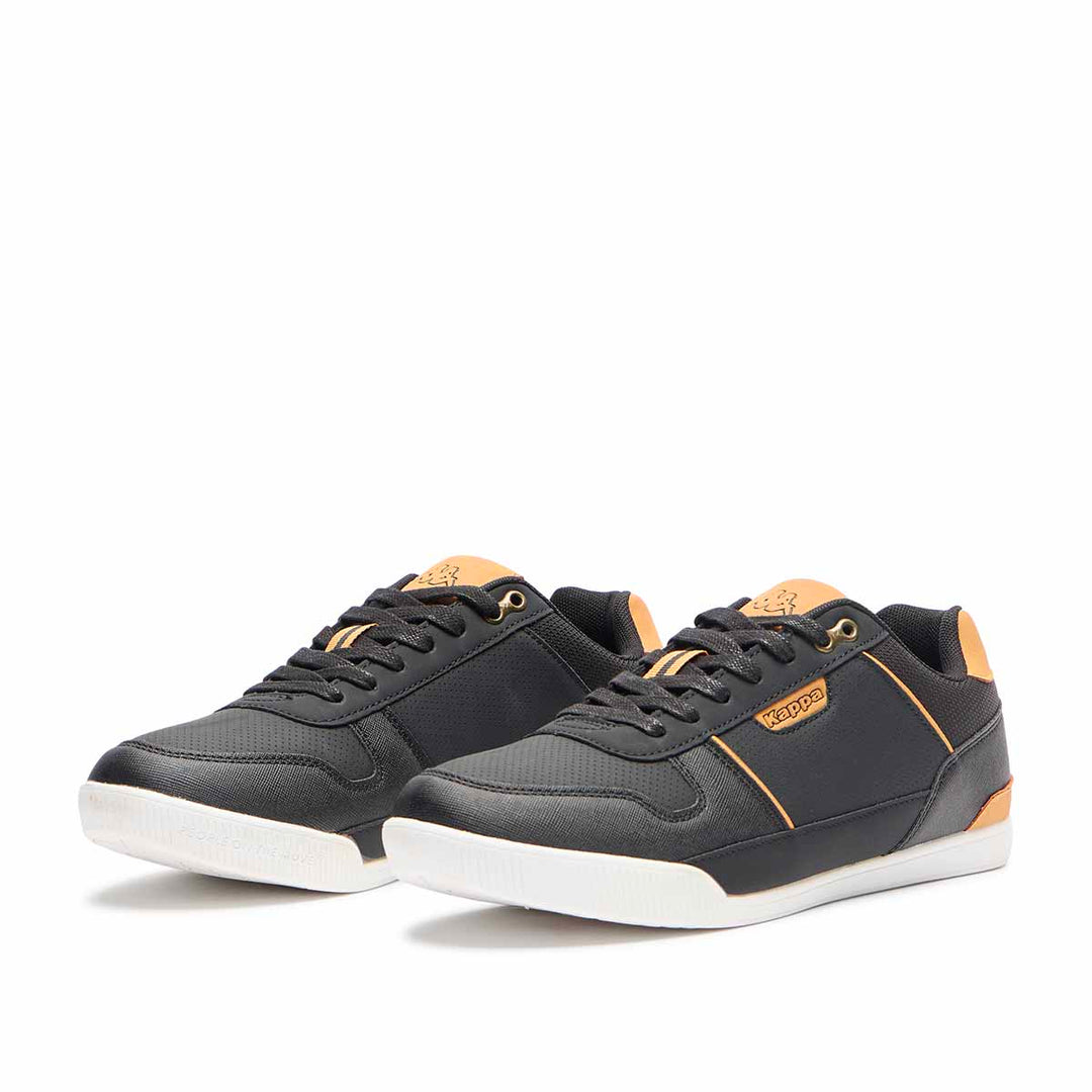 Baskets Lenom Noir Homme main