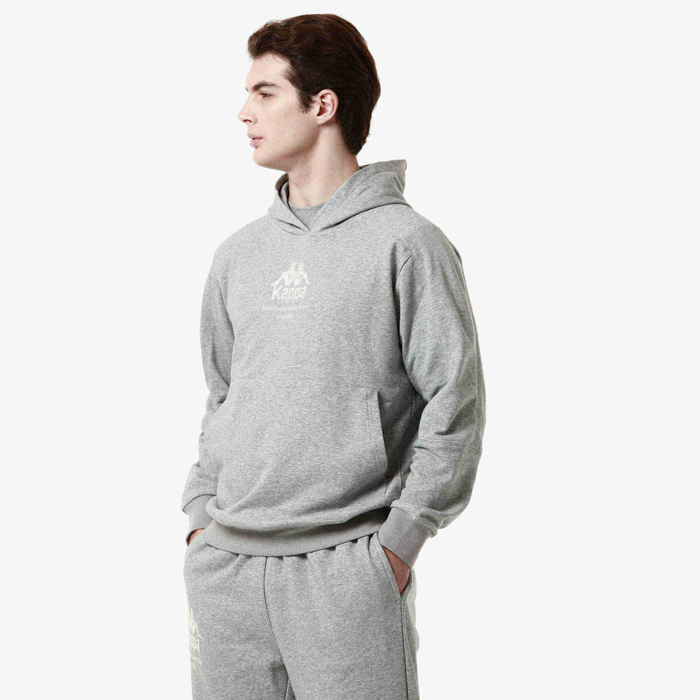 Hoodie Authentic Giano Gris Homme