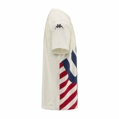 T-shirt Ayba2 USA US Ski Team Blanc Homme