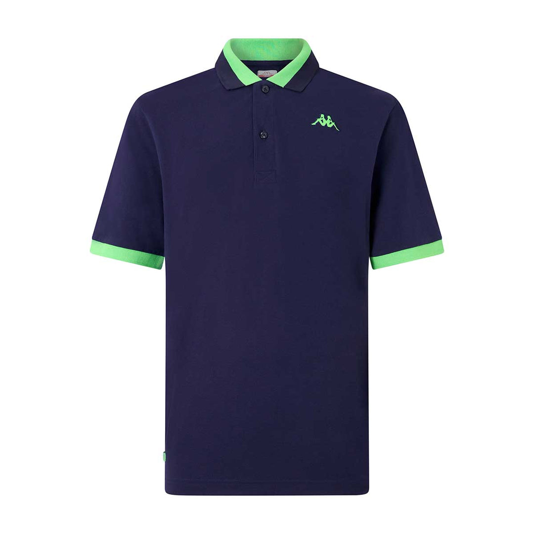Polo Neon Bleu Homme