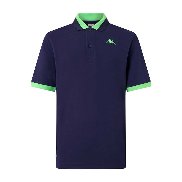 Polo Neon Bleu Homme