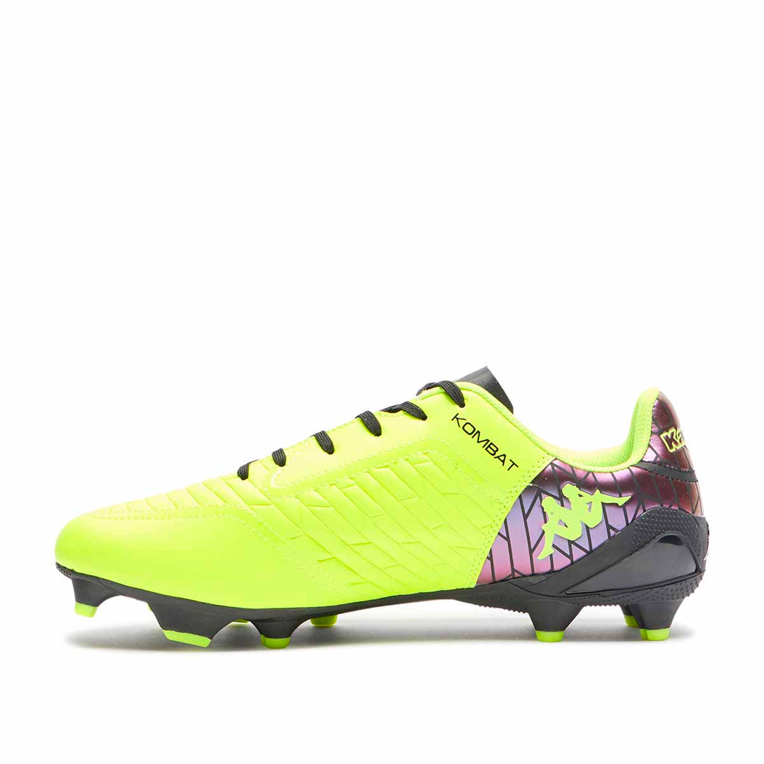 Chaussures Kombat Player Base Fg Jaune Homme main