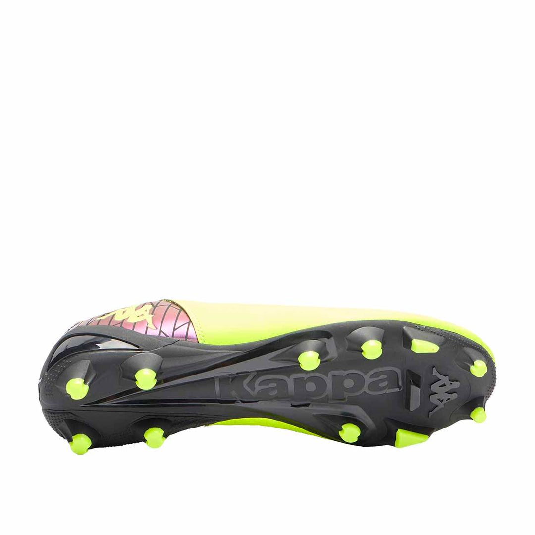 Chaussures Kombat Player Base Fg Jaune Homme main