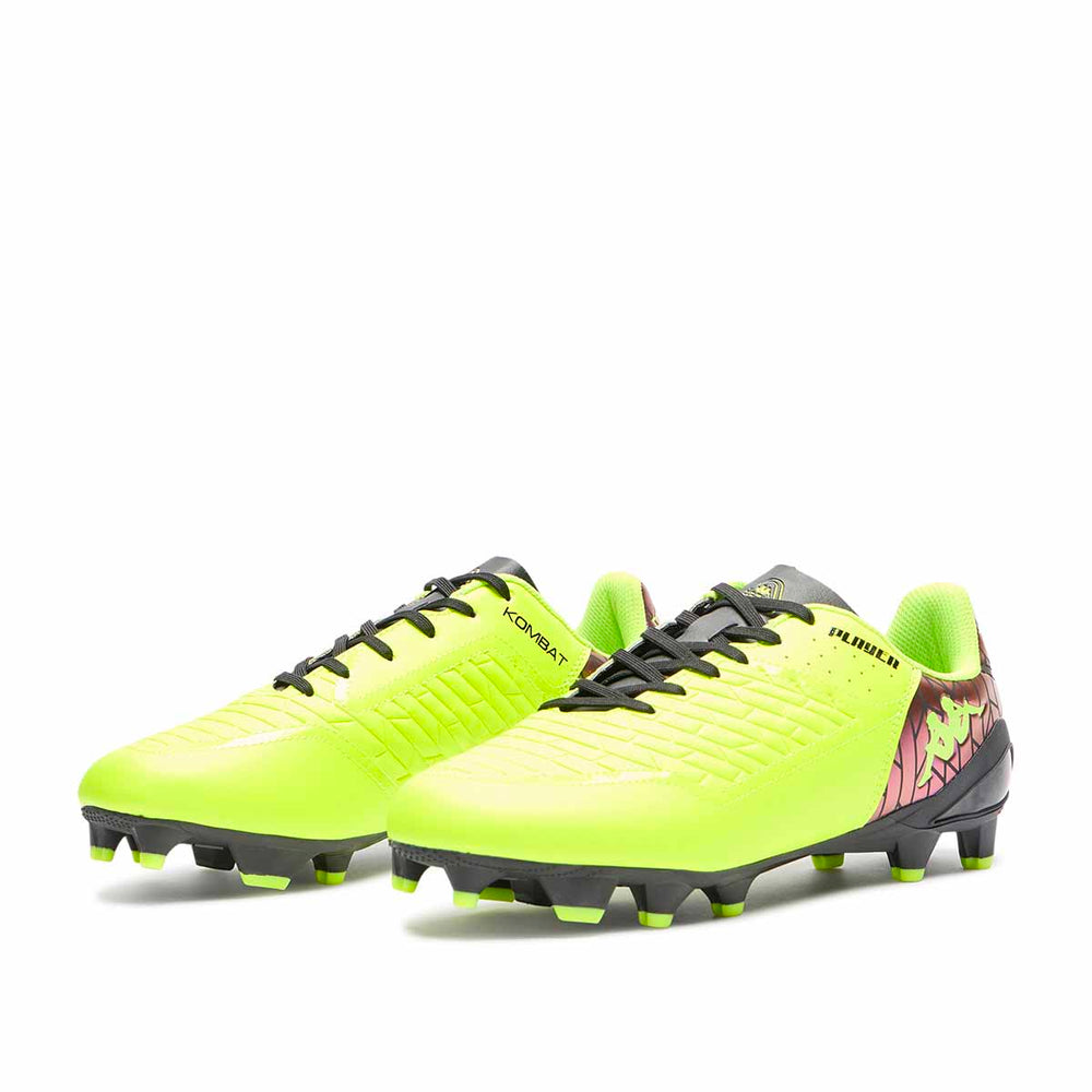 Chaussures Kombat Player Base Fg Jaune Homme 02