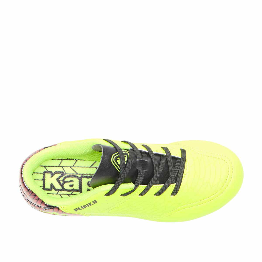 Chaussures Kombat Player Fg Jaune Enfant main