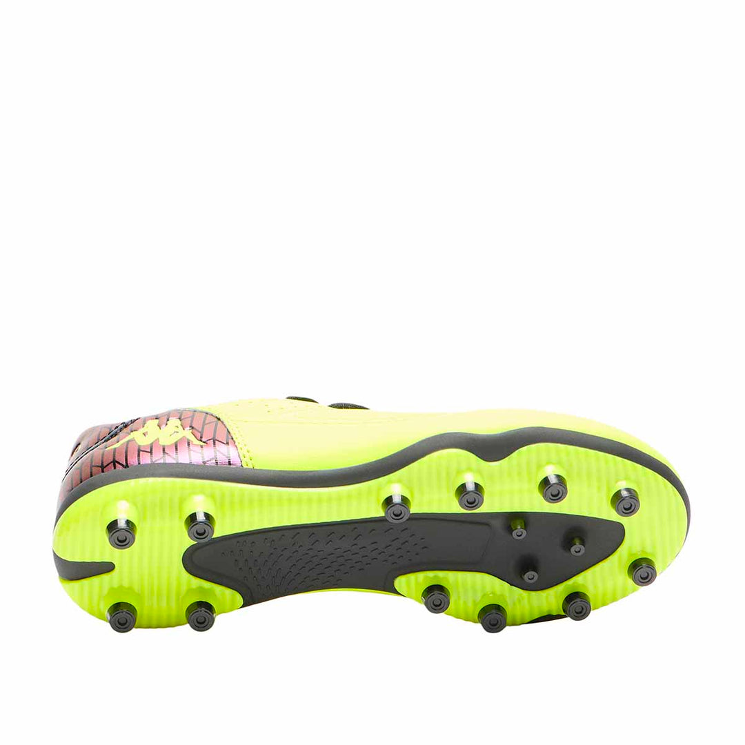 Chaussures Kombat Player Fg Jaune Enfant main
