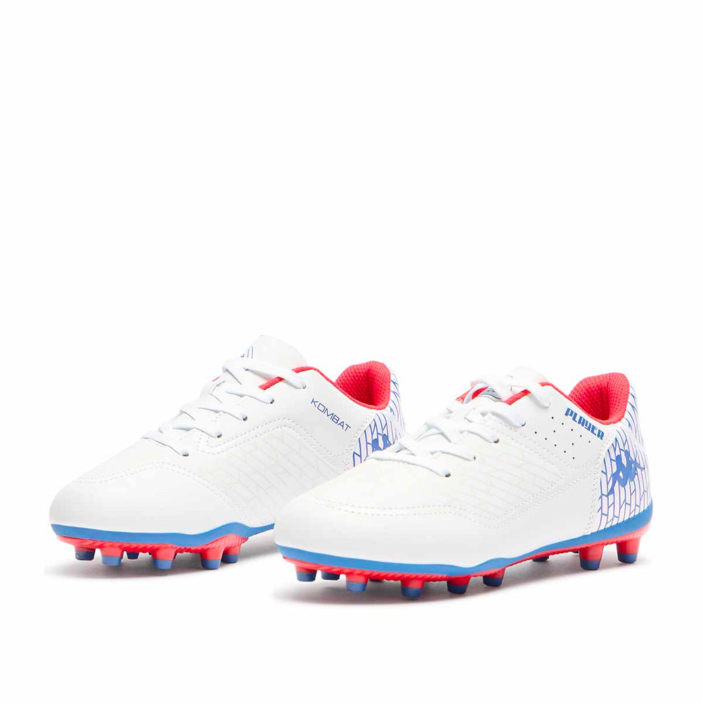 Chaussures Kombat Player Fg Blanc Enfant 02