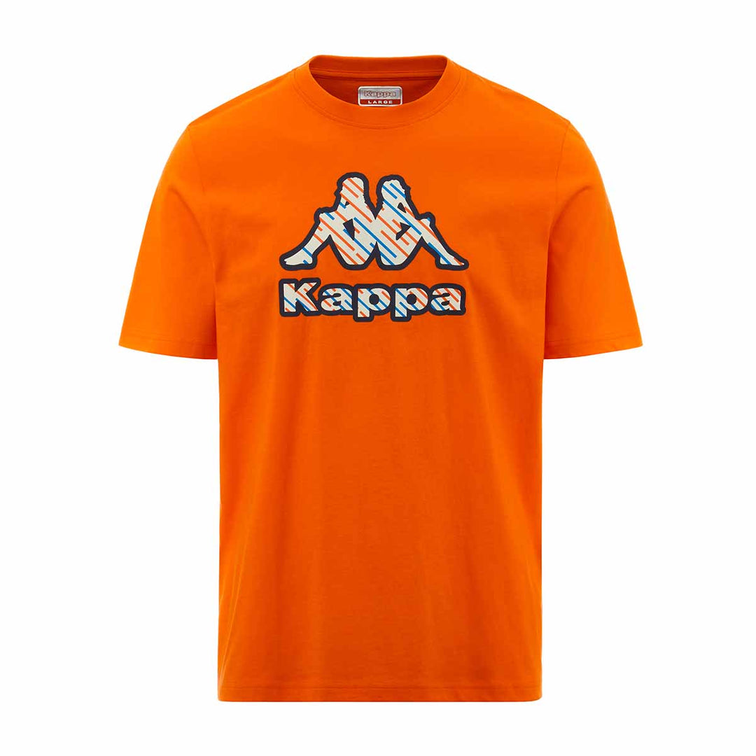 T-Shirt Logo Full Orange Homme