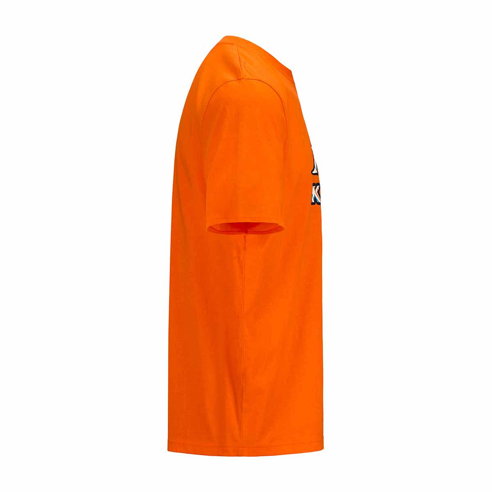 T-Shirt Orange Homme Kaporal Pacco | Espace des marques T-Shirt Orange Homme Kaporal Pacco | Espace des marques