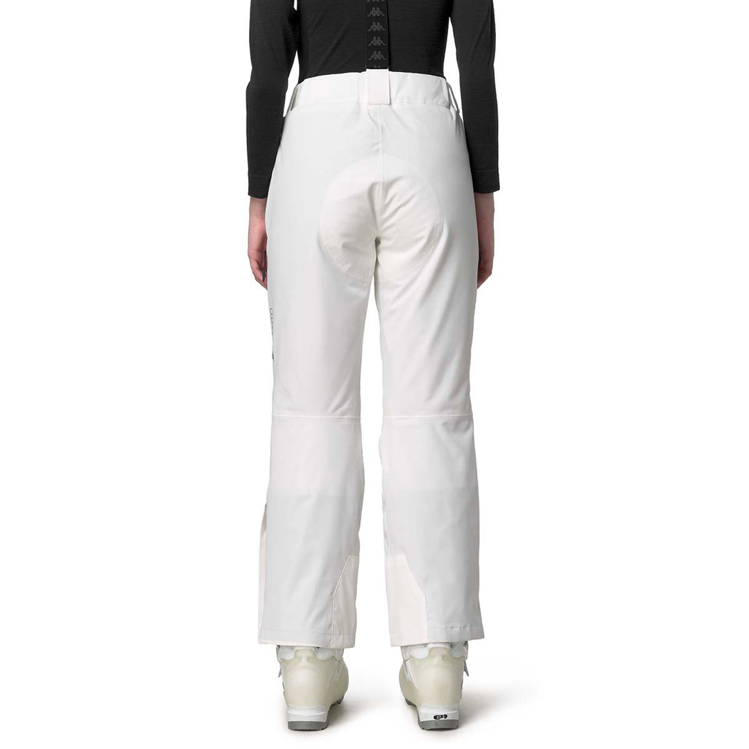 Pantalon 8Cento 834 Blanc Femme main