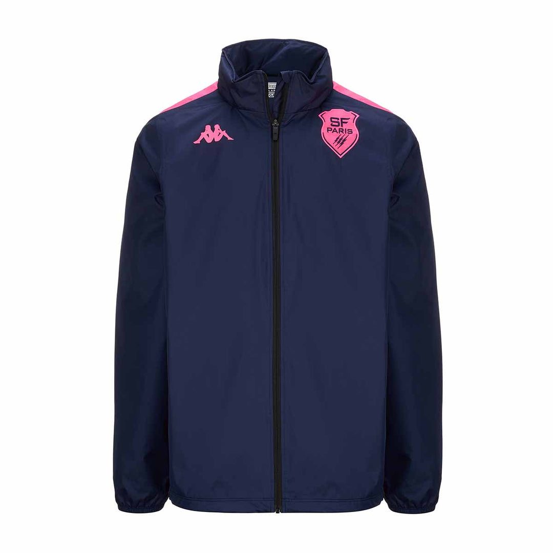 Veste Adverzip Pro 8 Stade Francais Paris 24/25 Bleu Homme 00