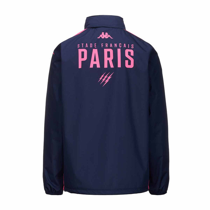 Veste Adverzip Pro 8 Stade Francais Paris 24/25 Bleu Homme 3