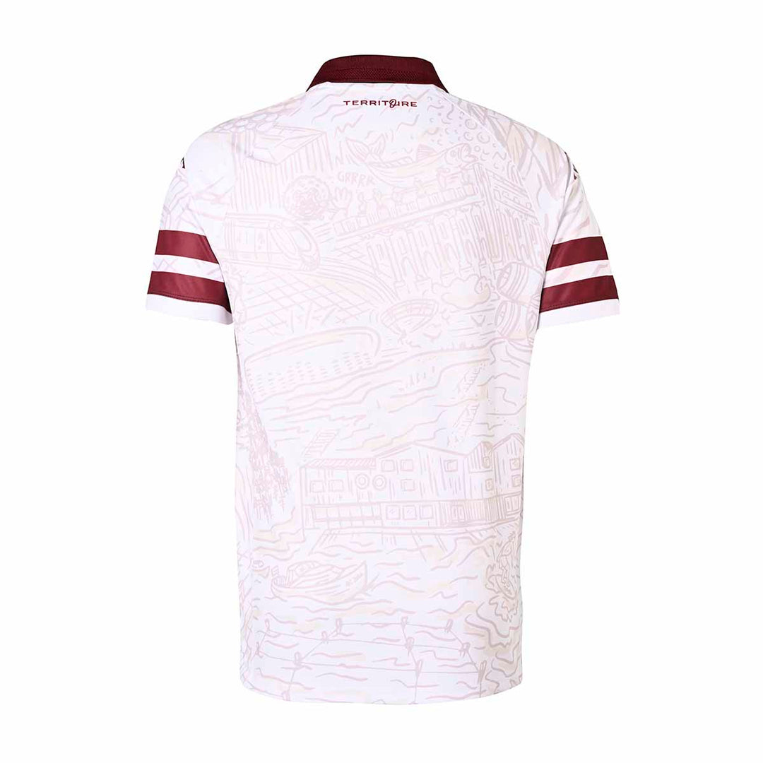 Maillot Kombat Away UBB 24/25 Blanc Homme