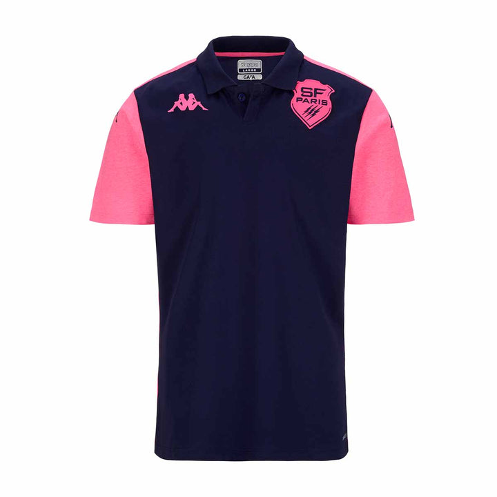 Polo Abiangy 8 Stade Francais Paris 24/25 Bleu Homme