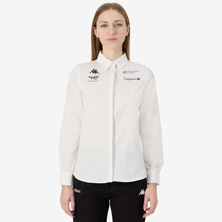 Chemise Anleyw Peugeot Sport 2025 Blanc Femme