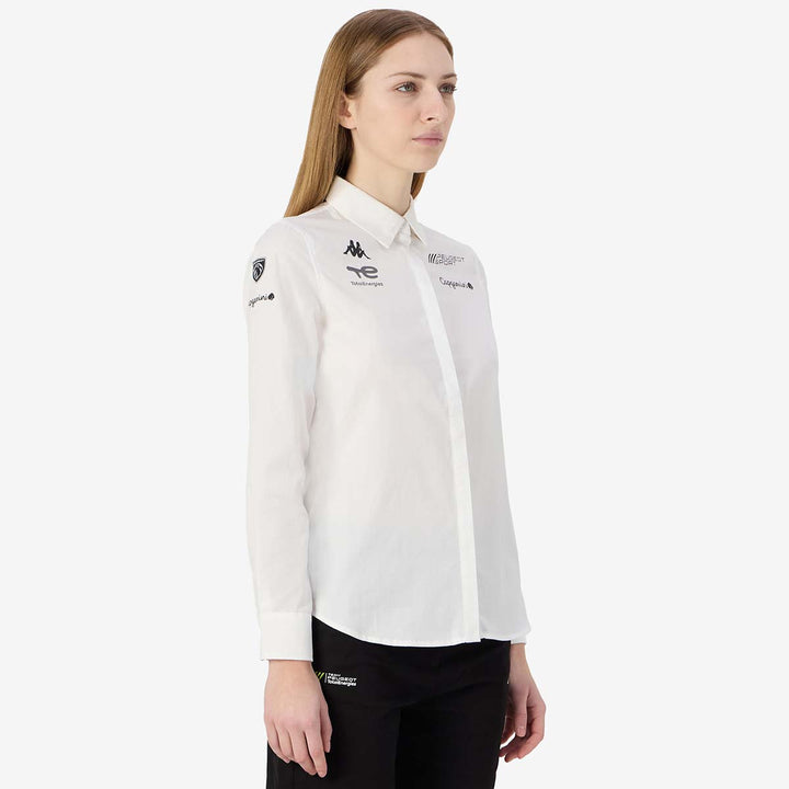 Chemise Anleyw Peugeot Sport 2025 Blanc Femme