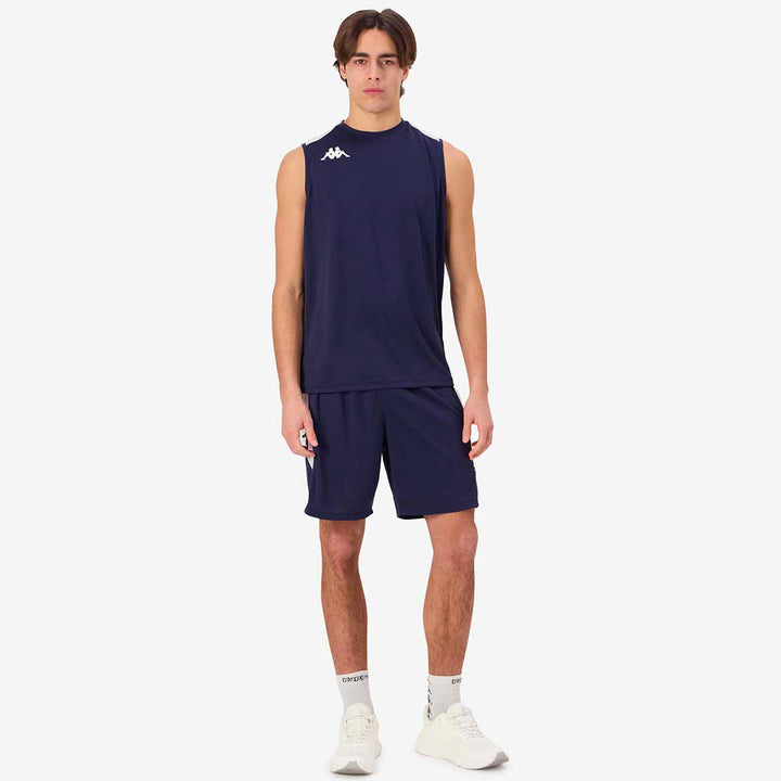 Short Luvio Bleu Homme