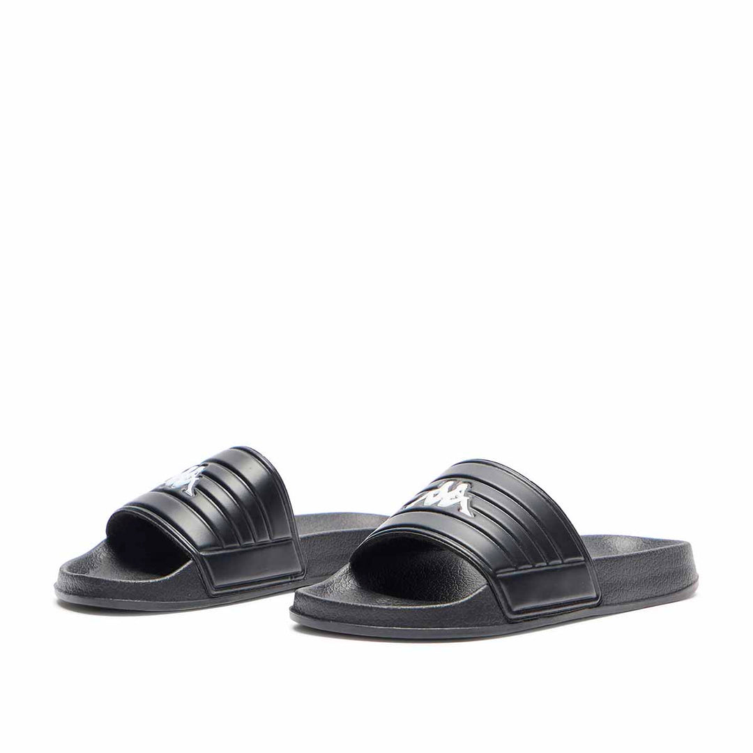 Claquettes Sarty Noir Enfant main