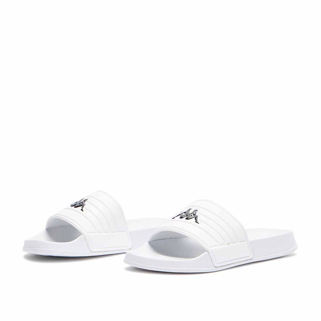 Claquettes Sarty Blanc Enfant main