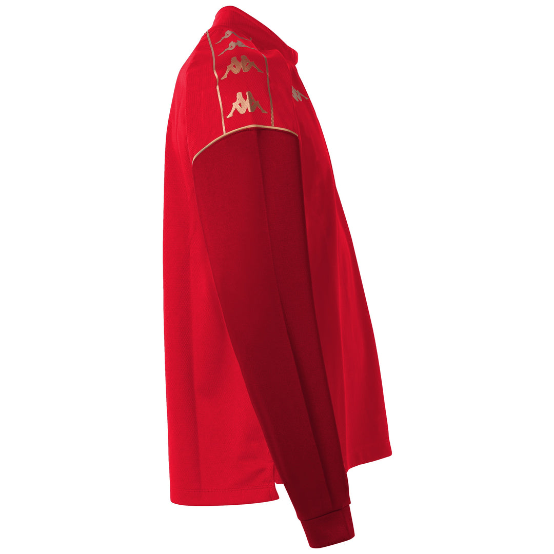 Sweatshirt Massolo Rouge Homme main